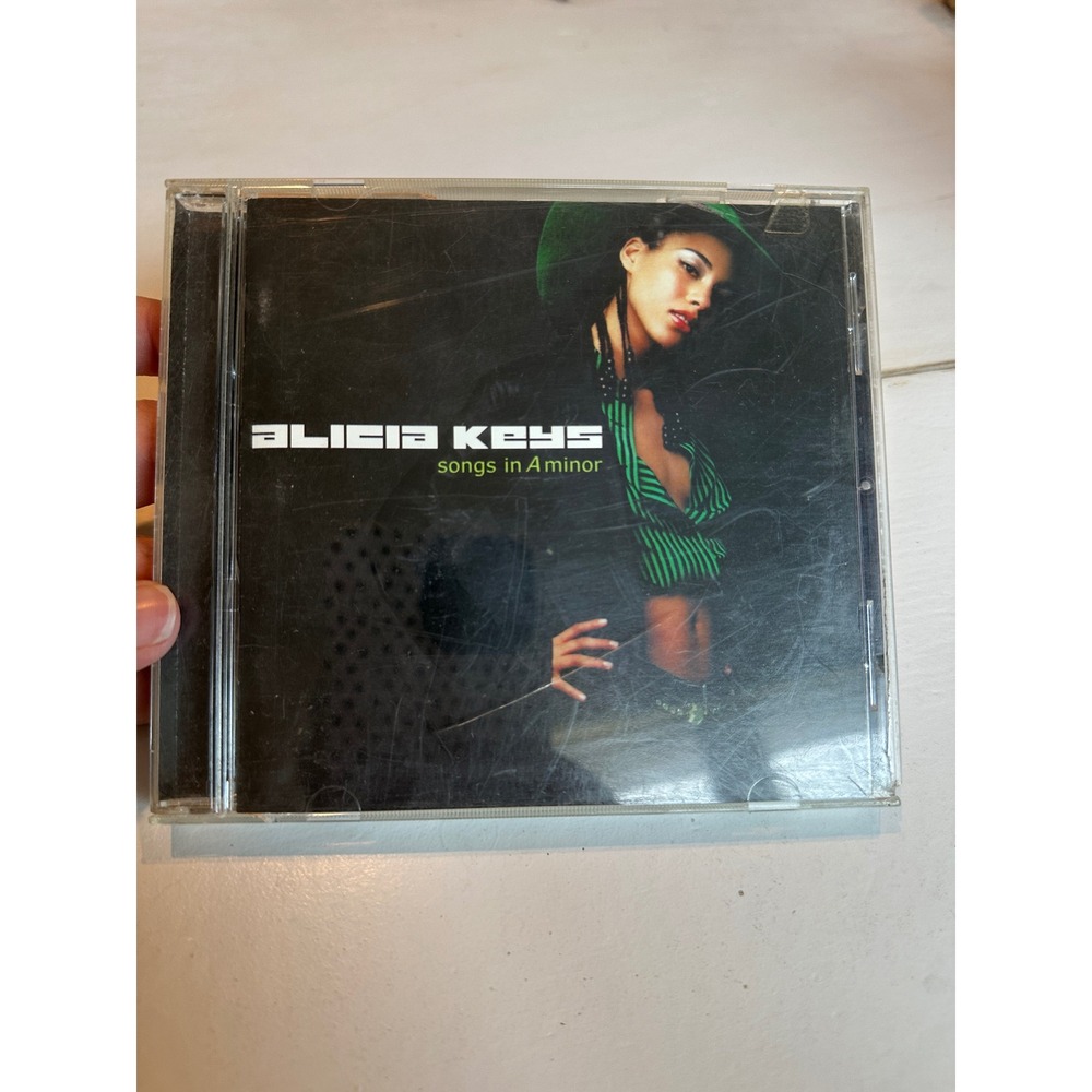Alicia Keys Songs in A Minor CD 2001 Debut Album J Records R&B Soul 80813200022